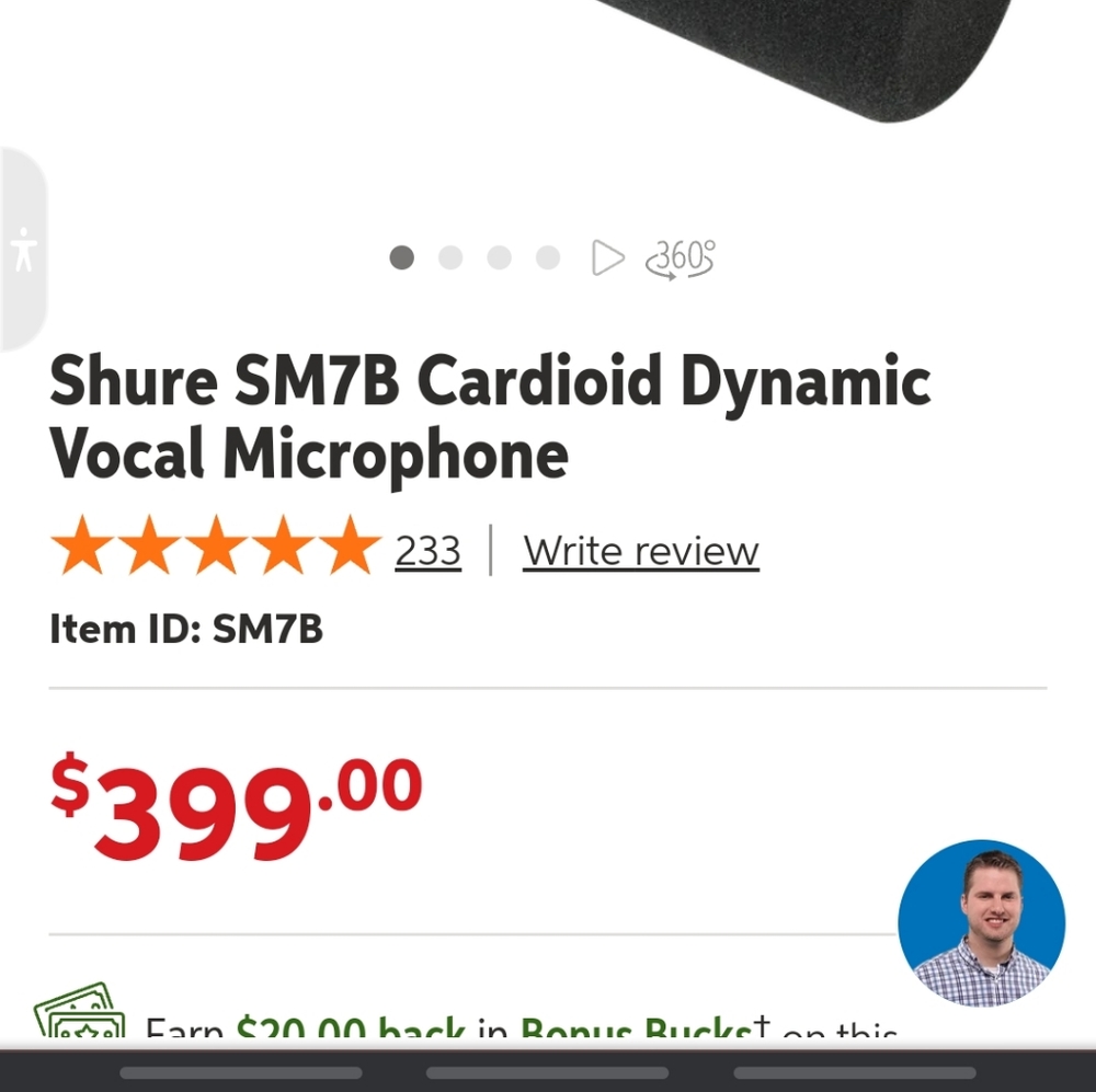 Shure sm7b